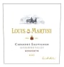 Louis Martini Alexander Valley Cabernet Sauvignon 2007 Front Label