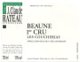 J.C. Rateau Beaune Les Coucherias Premier Cru 2011 Front Label