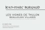 Jean-Marc Burgaud Beaujolais Villages Les Vignes de Thulon 2014 Front Label