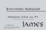 Jean-Marc Burgaud Morgon Cote du Py James 2009 Front Label