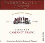 Barboursville Cabernet Franc 1997 Front Label
