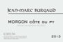 Jean-Marc Burgaud Morgon Cote du Py James 2013 Front Label