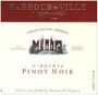 Barboursville Pinot Noir 1998 Front Label