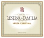 Santa Carolina Reserva de Familia Malbec 2008 Front Label
