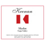 Keenan Napa Valley Merlot 2007 Front Label