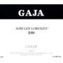 Gaja Sori San Lorenzo 2006 Front Label