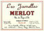 Les Jamelles Merlot - Vins de Pays D'Oc 2009 Front Label