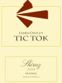 James Oatley Tic Tok Shiraz 2009 Front Label