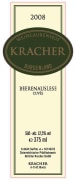 Kracher Cuvee Beerenauslese (375ML half-bottle) 2008 Front Label