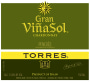 Vina Sol Gran Vina Sol Chardonnay 2009 Front Label