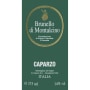Caparzo Brunello di Montalcino 2006 Front Label