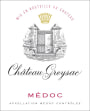 Chateau Greysac  2007 Front Label