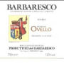 Produttori del Barbaresco Barbaresco Ovello Riserva 1995 Front Label