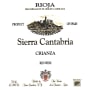 Sierra Cantabria Crianza (375ML half-bottle) 2006 Front Label