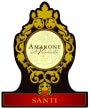 Santi Amarone 2006 Front Label