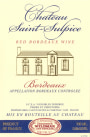 Chateau Saint Sulpice Rouge 2007 Front Label