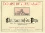 Domaine du Vieux Lazaret Chateauneuf-du-Pape (375ML half-bottle) 2008 Front Label