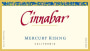 Cinnabar Mercury Rising Red 2008 Front Label