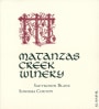 Matanzas Creek Sonoma County Sauvignon Blanc 2010 Front Label