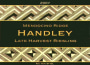 Handley Late Harvest Riesling 2007 Front Label