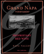 Grand Napa Vineyards Proprietary Red Wine 2013 Front Label