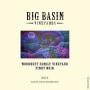 Big Basin Woodruff Family Vineyard Pinot Noir 2012  Front Label