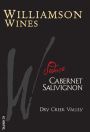 Williamson Wines Seduce Cabernet Sauvignon 2007 Front Label