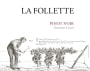 La Follette Pinot Noir 2014 Front Label