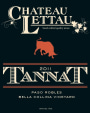 Chateau Lettau Tannat 2011 Front Label