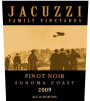 Jacuzzi Pinot Noir 2009 Front Label