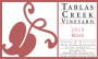 Tablas Creek Tablas Estate Rose 2010 Front Label