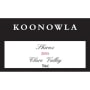 Koonowla Shiraz 2005 Front Label