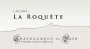 Dom. la Roquette Chateauneuf-du-Pape 2007 Front Label