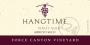 Hangtime Force Canyon Vineyard Pinot Noir 2011 Front Label