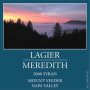Lagier Meredith Syrah 2008 Front Label