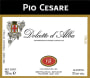 Pio Cesare Dolcetto d'Alba 2009 Front Label