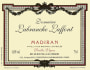 Domaine Labranche Laffont Madiran Vieilles Vignes 2010 Front Label