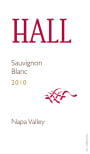 Hall Napa Valley Sauvignon Blanc 2010 Front Label