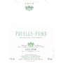 Domaine Cailbourdin Pouilly-Fume Les Cris (375ML half-bottle) 2009 Front Label