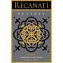Recanati Reserve Cabernet Sauvignon (OU Kosher) 2008 Front Label