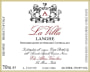 Elio Altare La Villa Vino da Tavola 2003 Front Label