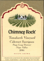 Chimney Rock Tomahawk Vineyard Cabernet Sauvignon 2006 Front Label