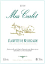Mas Carlot Clairette de Bellegarde 2010 Front Label