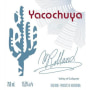 Yacochuya Coquena Malbec 2009 Front Label