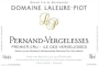 Domaine Laleure-Piot Pernand-Vergelesses Ile des Vergelesses Premier Cru 2010 Front Label