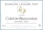 Domaine Laleure-Piot Corton-Bressandes Grand Cru 2006 Front Label