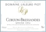 Domaine Laleure-Piot Corton-Bressandes Grand Cru 2008 Front Label