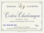 Domaine Laleure-Piot Corton-Charlemagne Grand Cru 2005 Front Label