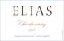 Hanna Elias Chardonnay 2012 Front Label