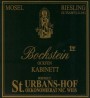 Nik Weis St. Urbans-Hof Nik Weis Ockfener Bockstein Riesling Kabinett 2010 Front Label